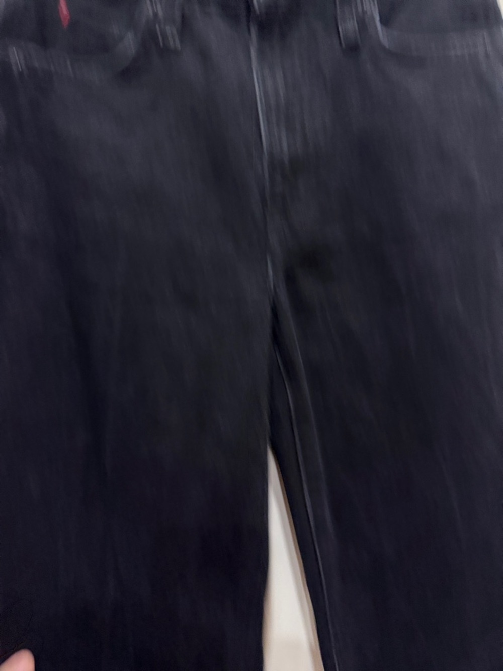 Aritzia Sunday Best Juniper 90s Loose Black Wide-Leg Jeans - Picture 7 of 13